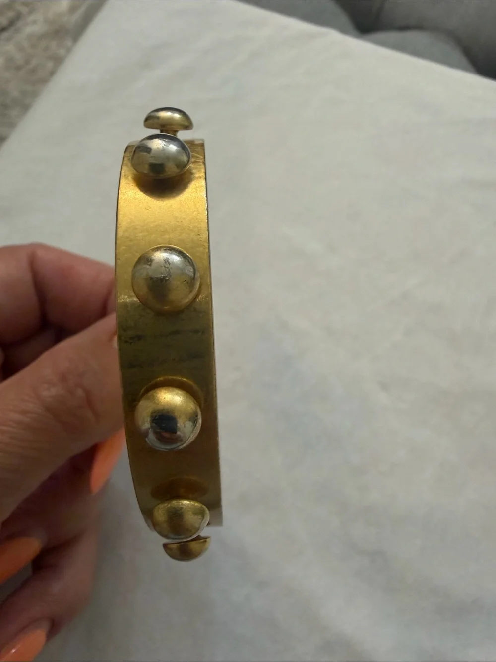 Madewell gold tone